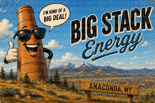 Big Stack Energy Post Card