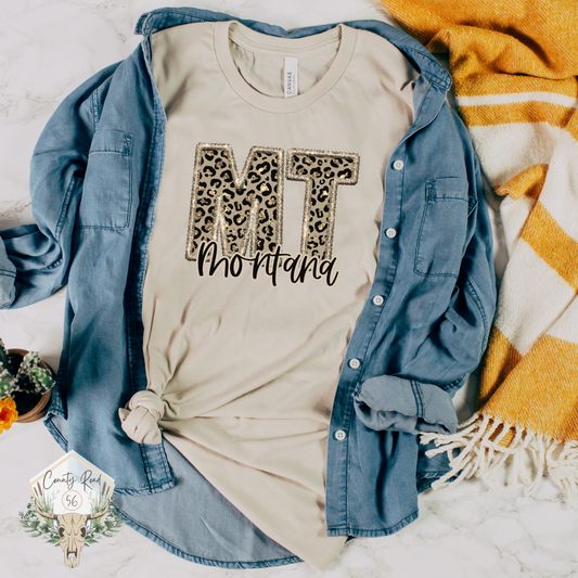 Montana FAUX GLITTERED EMBROIDERY
