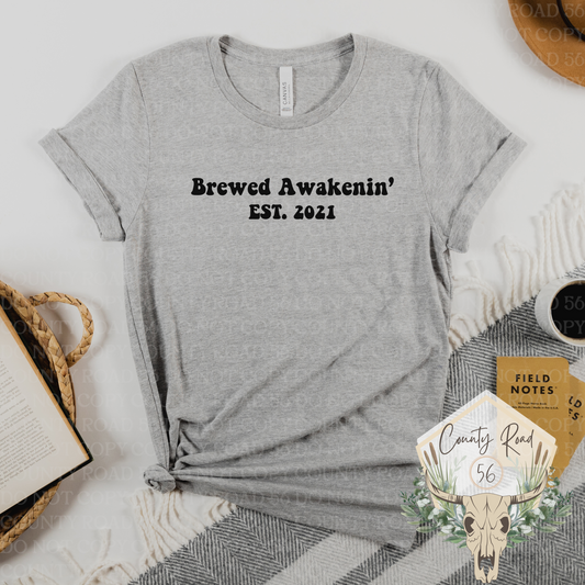 Sue's Brewed Awakenin' Simple Branded ADULT APPAREL
