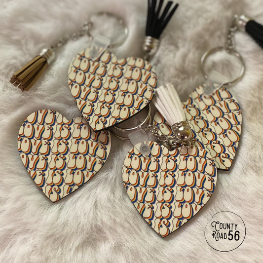 Love is Love keychain